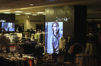 Calvin Klein Macy's Herald Square NYC Excalibur Seamless Plasma_Screens 7 2007